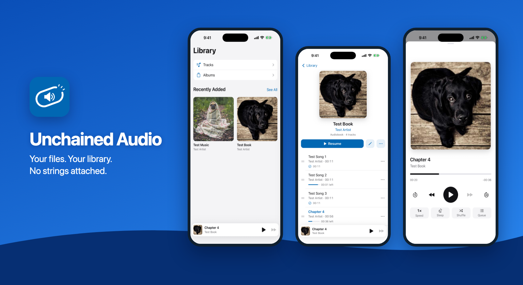Unchained Audio Player
